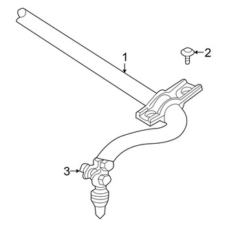 Dodge OE - Front Suspension - Stabilizer Bar & Components (Sedan)