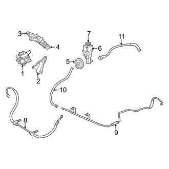 Dodge OE - Steering Gear & Linkage - Pump & Hoses (2.7L)