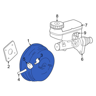 Dodge OE - Power Brake Booster