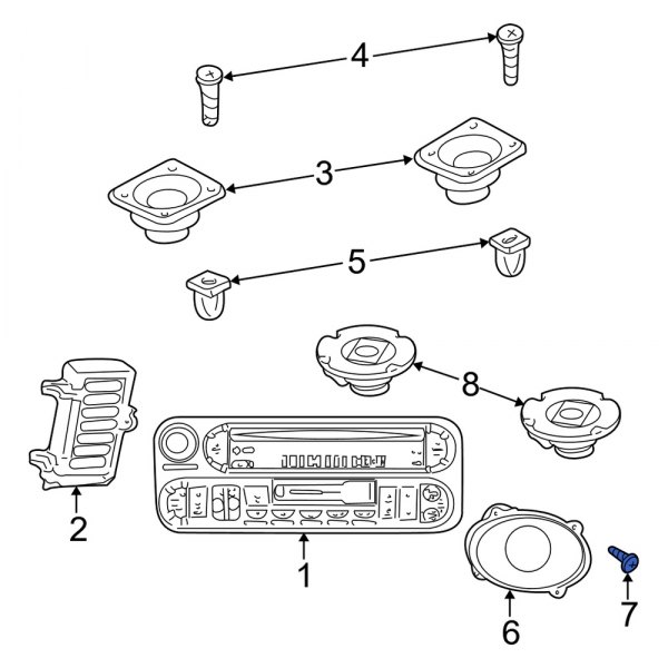 Speaker Screw