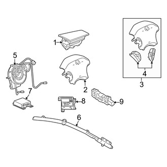 Dodge OE - Restraint Systems - Air Bag Components