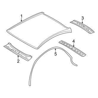 Dodge OE - Roof & Components (Sedan)