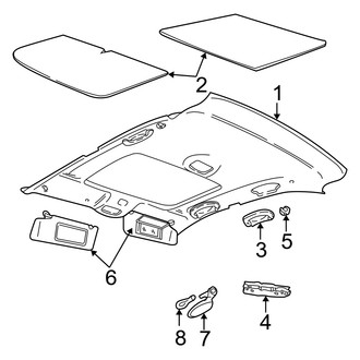 Dodge OE - Roof - Interior Trim