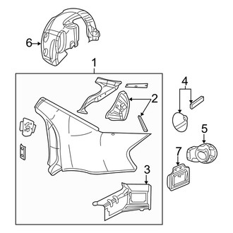 Dodge OE - Quarter Panel & Components