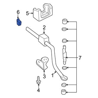 Dodge OE - Right Automatic Transmission Mount Bolt
