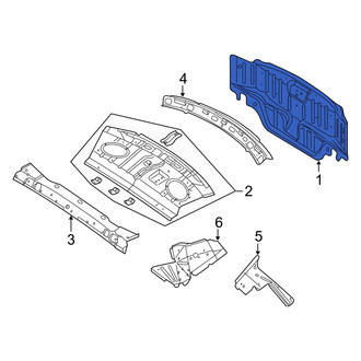 Dodge OE - Rear Rear Body Panel