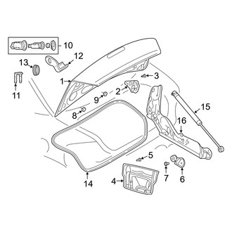 Dodge OE - Trunk Lid - Lid & Components