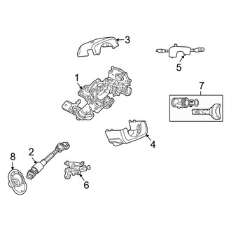 Dodge OE - Steering Column Assembly