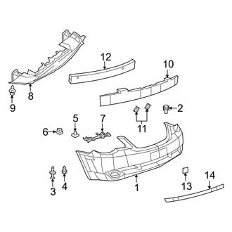 Dodge OE - Front Bumper - Bumper & Components