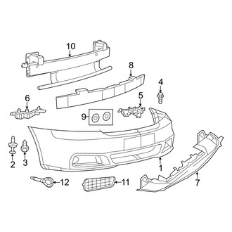 Dodge OE - Front Bumper - Bumper & Components