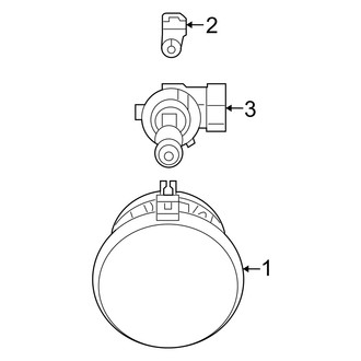 Dodge OE - Front Lamps - Fog Lamps