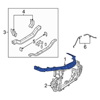 Dodge OE - Front Radiator Support Panel