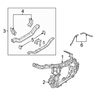 Dodge OE - Radiator Support