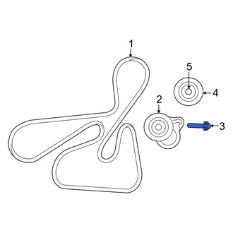 Dodge OE - Front Exhaust Manifold Bolt