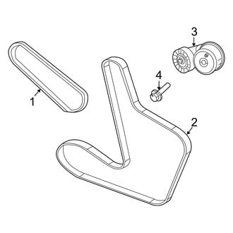 Dodge OE - Cooling - Belts & Pulleys (2.7L Gas)