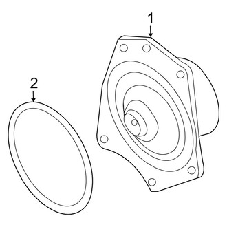 Dodge OE - Cooling - Water Pump (2.7L Gas)