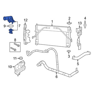 Dodge OE - Upper Engine Coolant Thermostat Housing