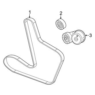 Dodge OE - Cooling - Belts & Pulleys (R/T / SE / SXT 3.6L)