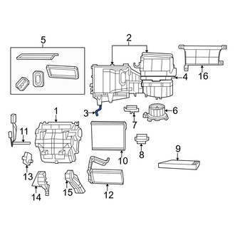 Dodge OE - A/C Evaporator Drain