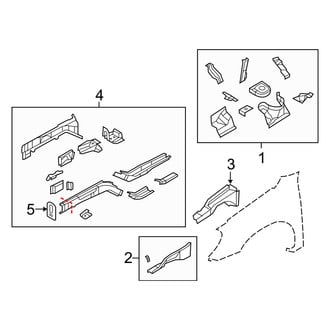 Dodge OE - Fender - Structural Components & Rails