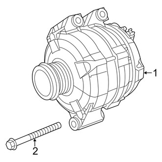 Dodge OE - Electrical - Alternator (3.6L)