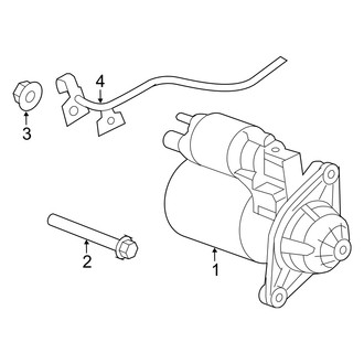 Dodge OE - Electrical - Starter (Express / Lux / Mainstreet 2.4L)