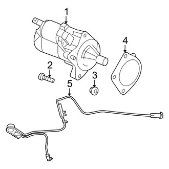 Dodge OE - Electrical - Starter (2.7L)