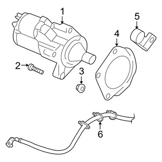 Dodge OE - Electrical - Starter (3.5L)