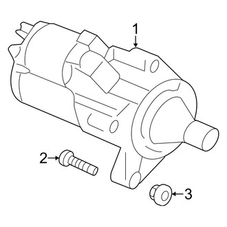 Dodge OE - Electrical - Starter (R/T / SE / SXT Plus 3.6L)
