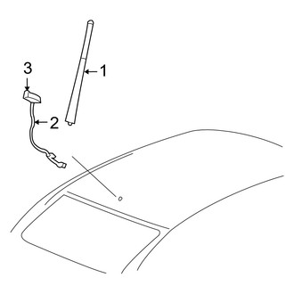 Dodge OE - Electrical - Antenna (W/O GPS)