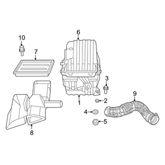 Dodge OE - Engine / Transaxle - Air Intake (2.4L)