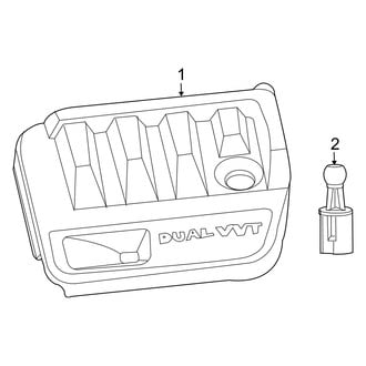 Dodge OE - Engine / Transaxle - Engine Appearance Cover (2.4L)