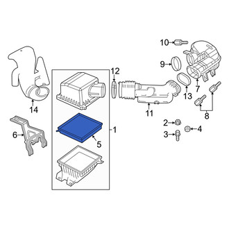Dodge OE - Engine Air Filter