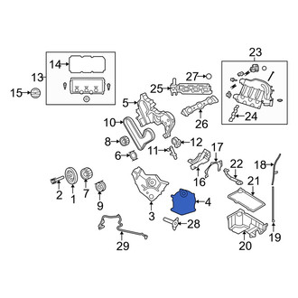 Dodge OE - Outer Lower Engine Timing Cover