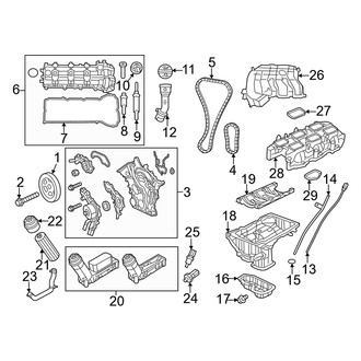 Dodge OE - Engine / Transaxle - Engine Parts (3.6L)