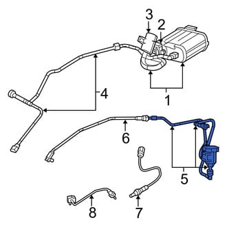 Dodge OE - Evaporative Emissions System Lines