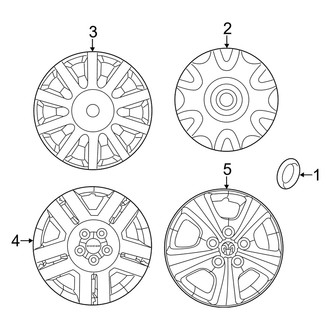 Dodge OE - Wheels - Covers & Trim