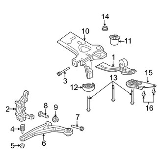 Dodge OE - Front Suspension - Suspension Components