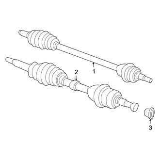 Dodge OE - Front Suspension - Drive Axles