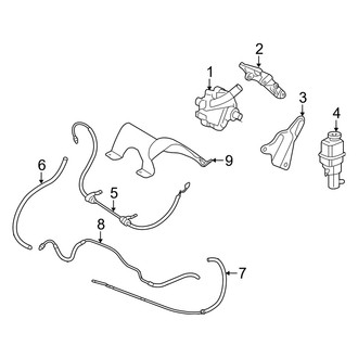 Dodge OE - Steering Gear & Linkage - Pump & Hoses (2.7L)