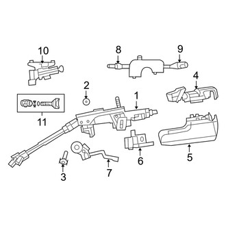 Dodge OE - Steering Column Components
