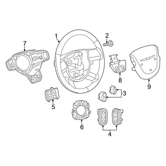 Dodge OE - Steering Wheel & Trim