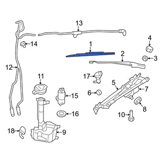 Dodge OE - Right Wiper Blade