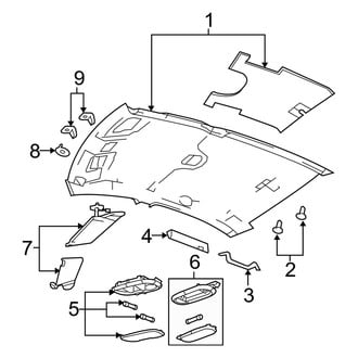 Dodge OE - Roof - Interior Trim