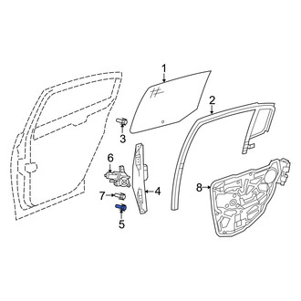 Dodge OE - Rear Window Regulator Bolt
