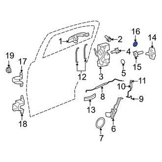 Dodge OE - Rear Door Plug