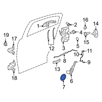 Dodge OE - Rear Door Plug