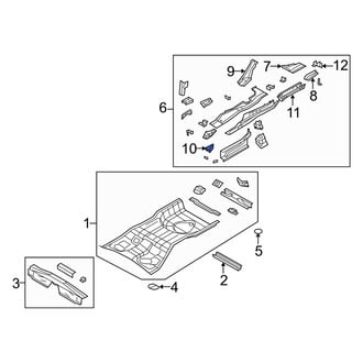 Dodge OE - Rear Left Frame Stiffener