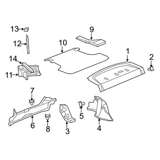 Dodge OE - Rear Body & Floor - Interior Trim