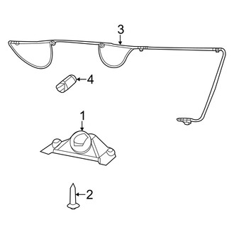 Dodge OE - Rear Lamps - License Lamps